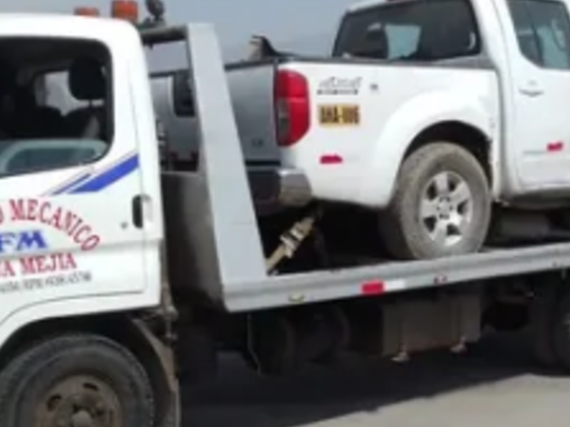 GRUA PLATAFORMA DOBLE CARGA Peru 