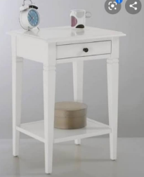 Velador Sencillo Blanco
