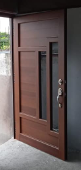 Puerta Principal de Madera Fina