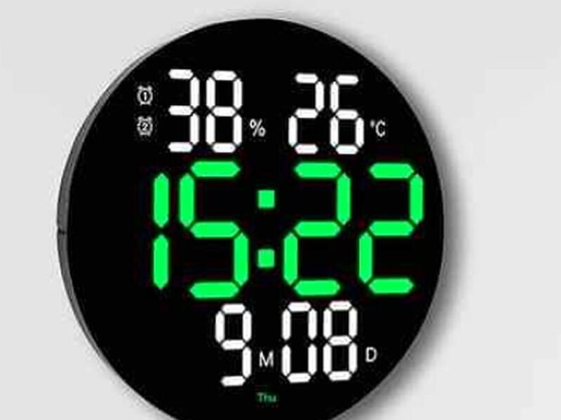 Reloj decorativo led digital Perú 