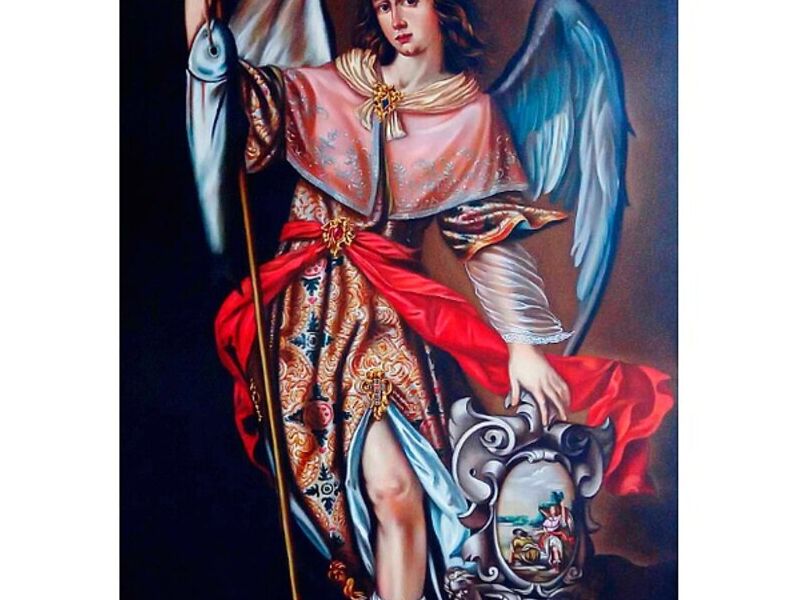 PINTURA OLEO SAN RAFAEL CUSCO
