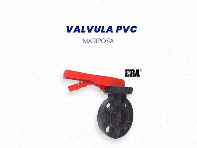 Válvula Mariposa PVC Perú