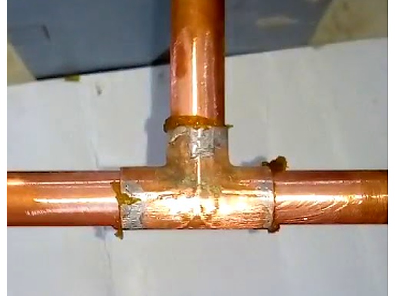 Instalación tubería agua caliente Peru