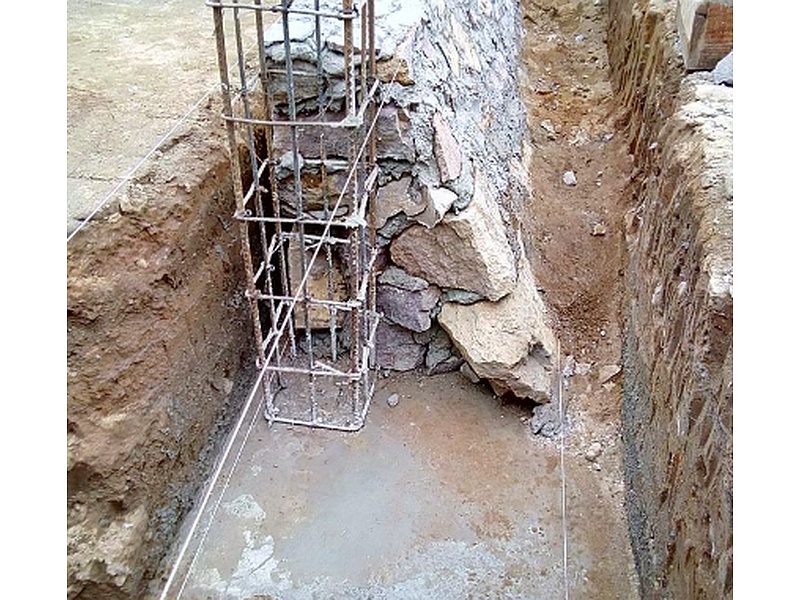 Construcción cimientos Peru