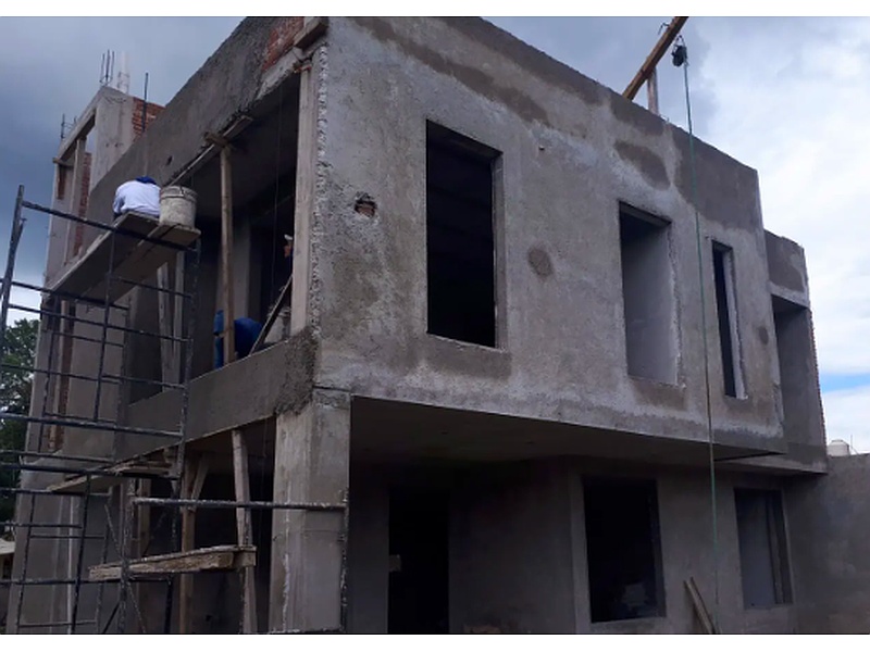 Construcción casa moderna Peru