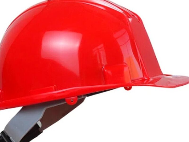Casco de seguridad Jockey Rojo Perú