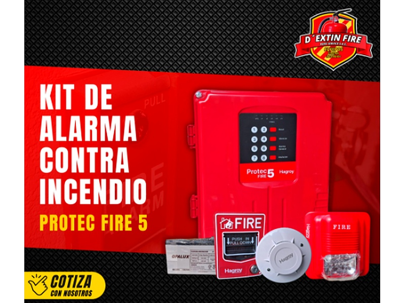 Kit Alarma Contra Incendio Perú