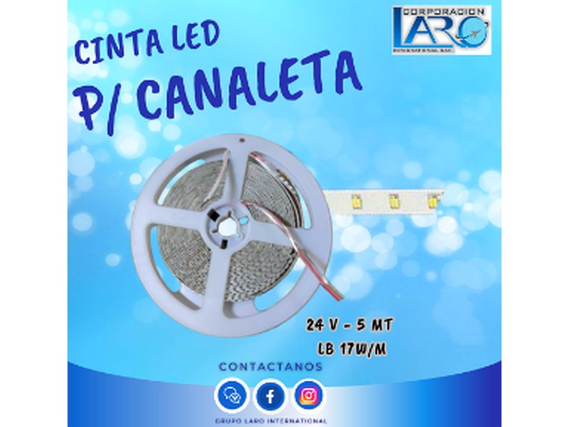 Cinta Led Canaleta Perú