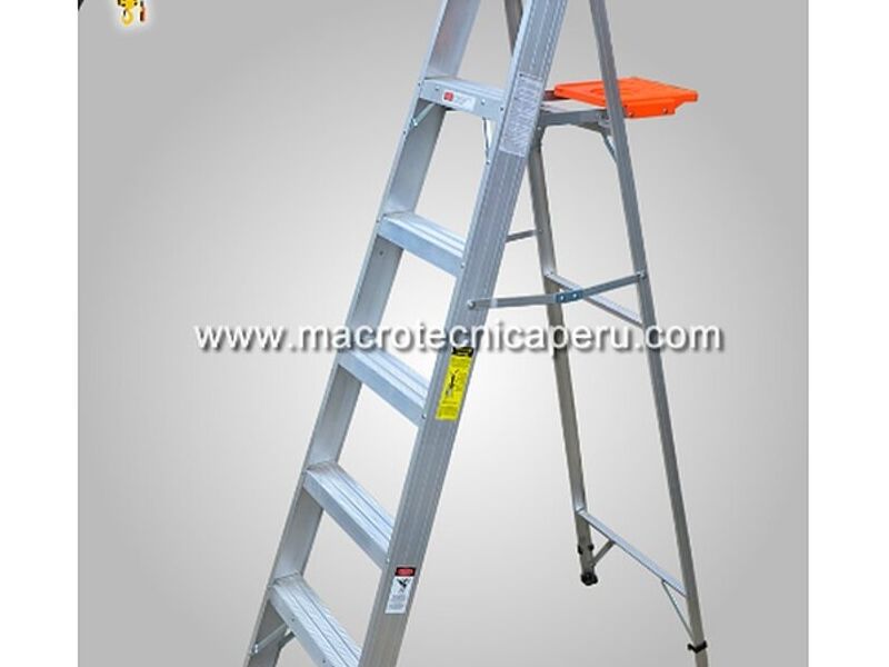 Escalera Aluminio Plataforma Peru