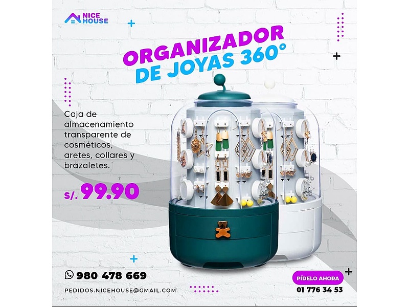 Adorno Organizador Joyas