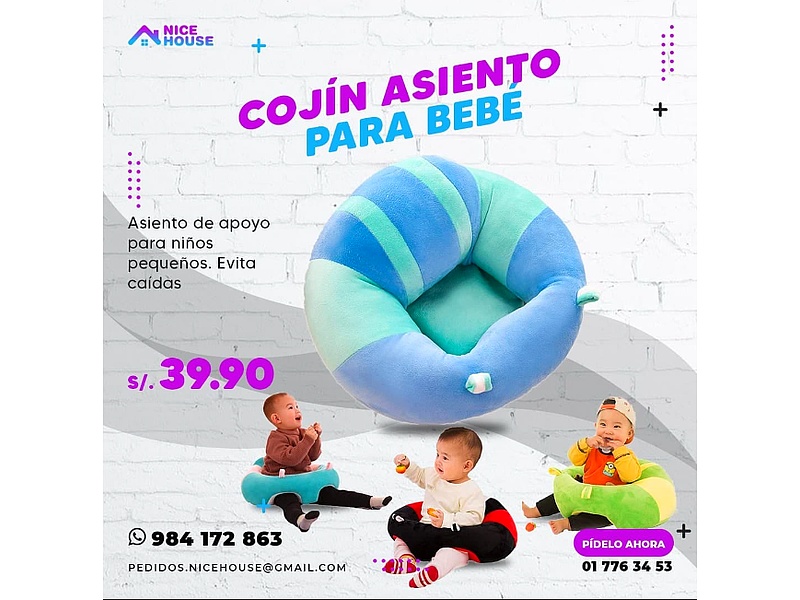 Cojín Asiento Bebé Trujillo