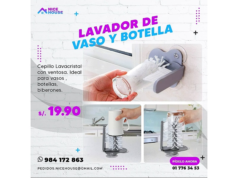 Lavador Vaso/Botella Trujillo