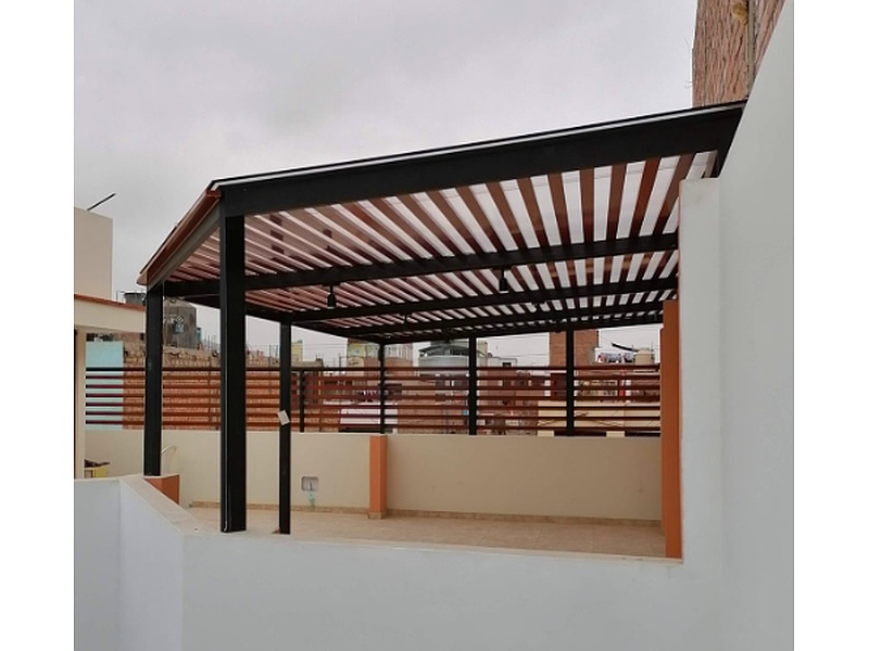 Pérgola de Aluminio Perú