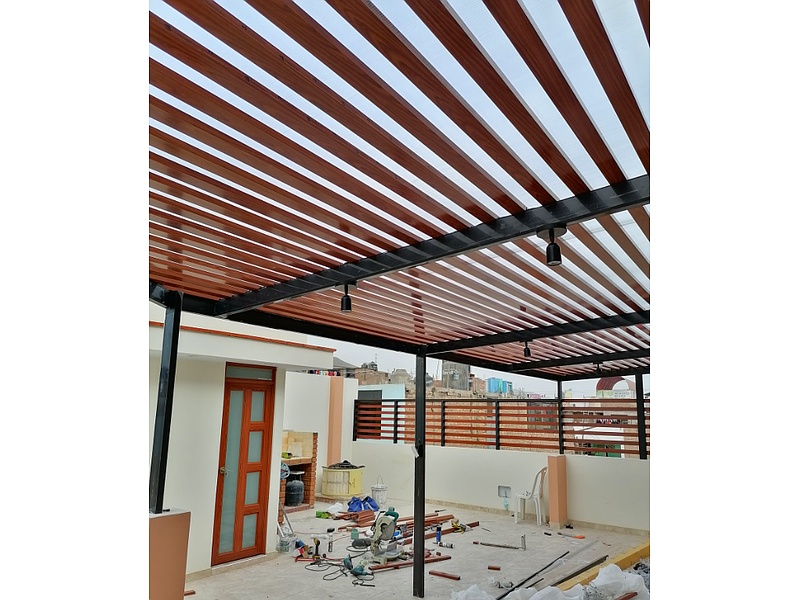 Pérgola de Aluminio Lima