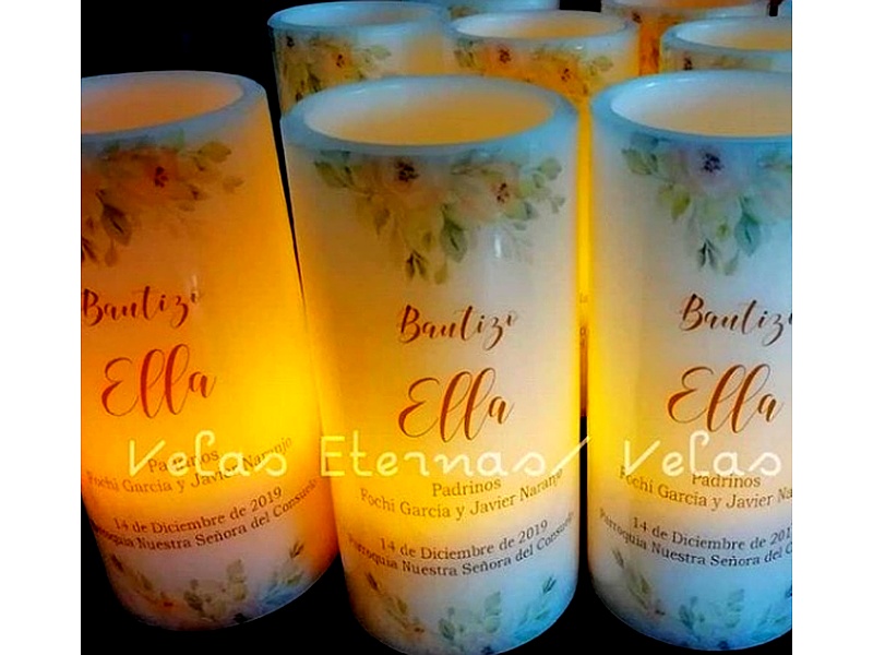 Velas personalizadas para ocación Perú