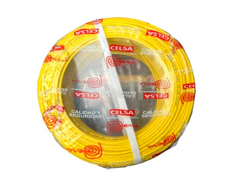 Cable Celsa LSOH Amarillo Perú