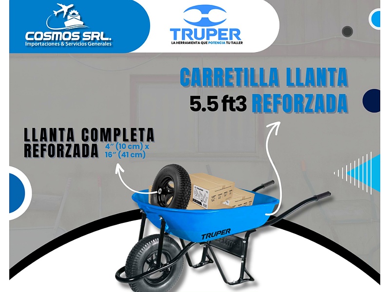 Carretilla 156 L Neumática Perú
