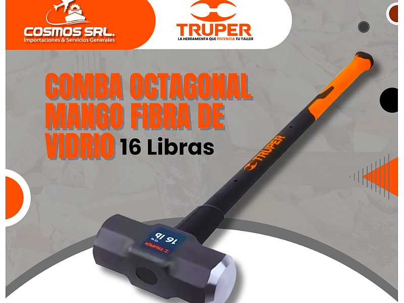 Comba octagonal 16 lb Perú