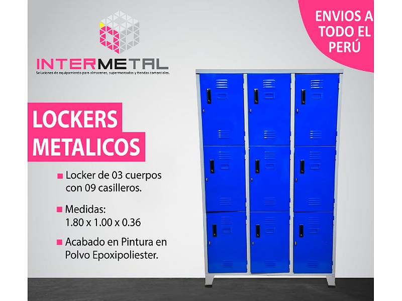 Locker Metálico Perú