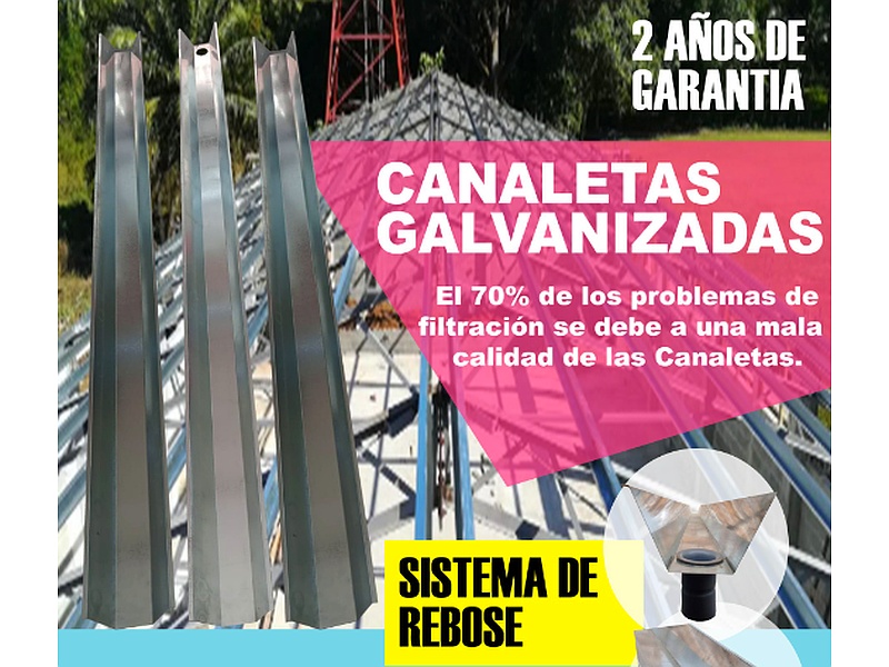 Canaleta Galvanizado Perú