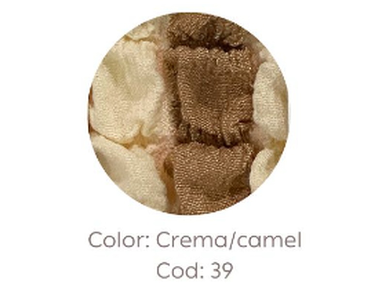 Forro Mueble 321 Crema/Camel Victoria