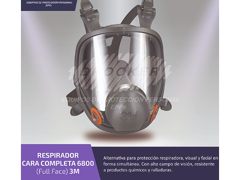 Respirador Cara Completa