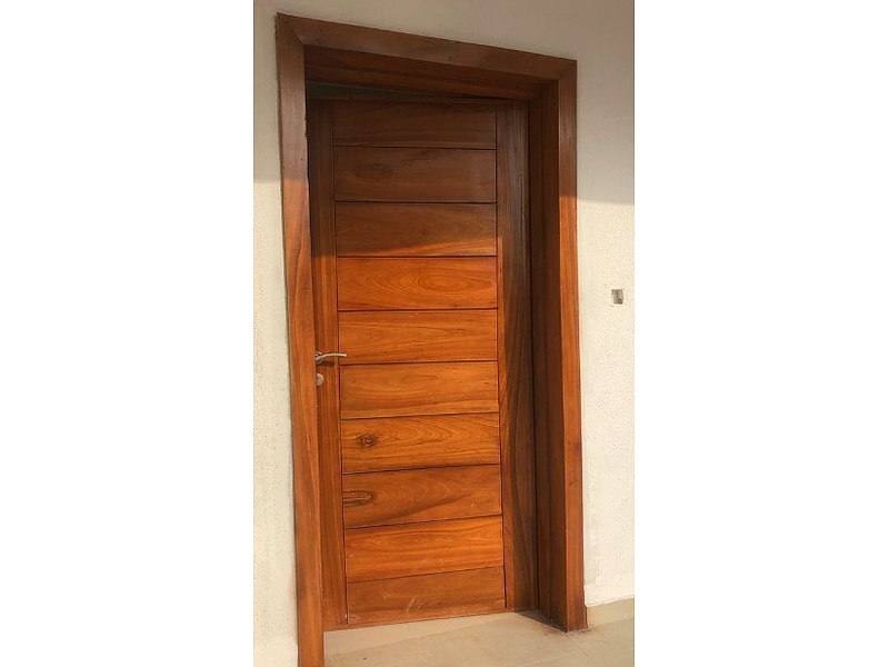 Puerta Entrada Madera Perú
