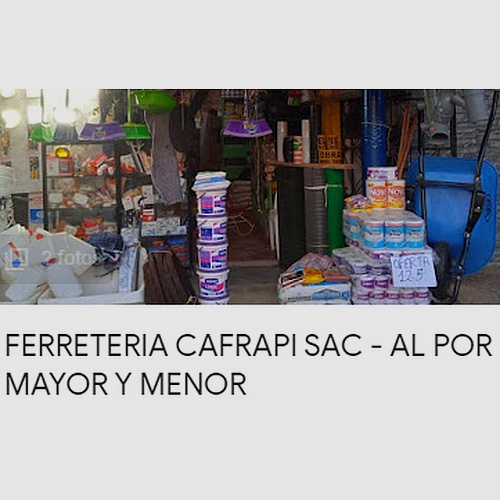 Ferre Cafrapi SAC Materiales