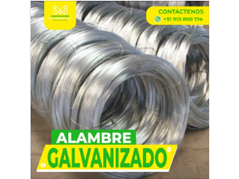 Alambre Galvanizado Perú