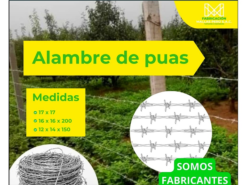 Alambres Púas Perú