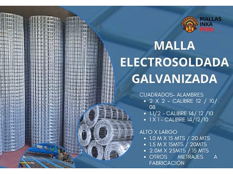 Malla Electrosoldada Perú