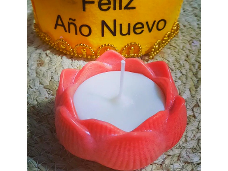 Vela decorativa tulipan Peru