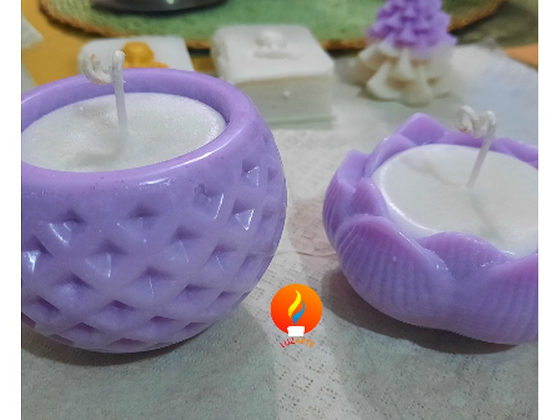 Vela oval morada Peru