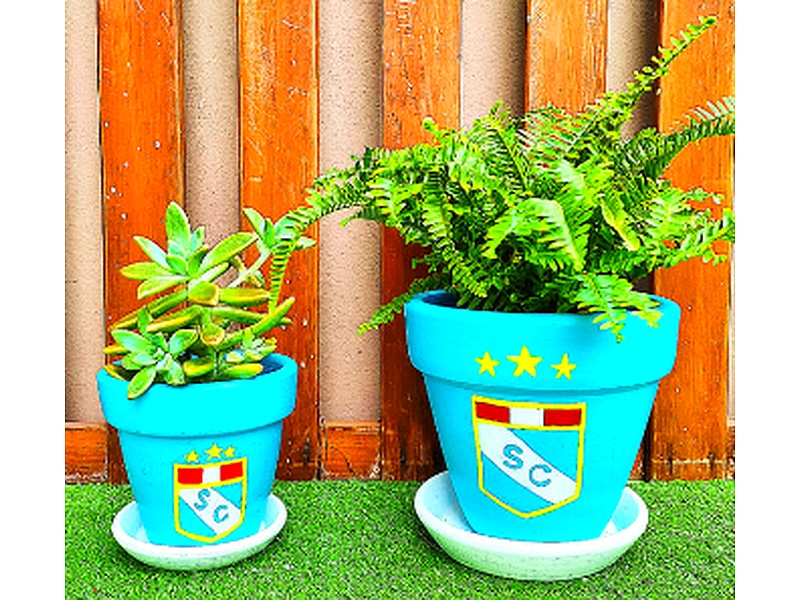 Maceta Club Sporting Cristal Perú 