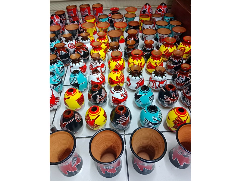 Floreros Cerámica Perú