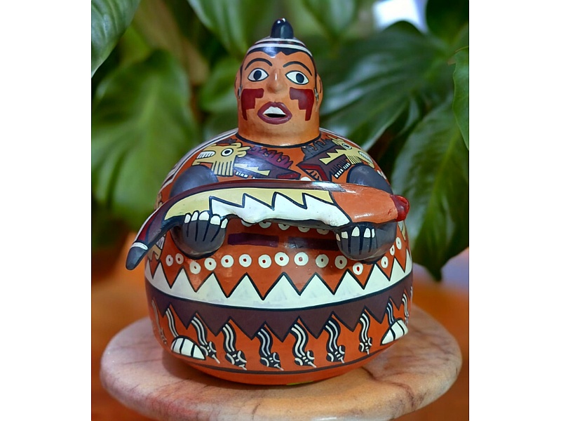 Artesanía Pescador Nasca Perú