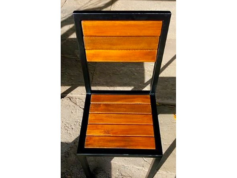 Silla Metal Madera Perú