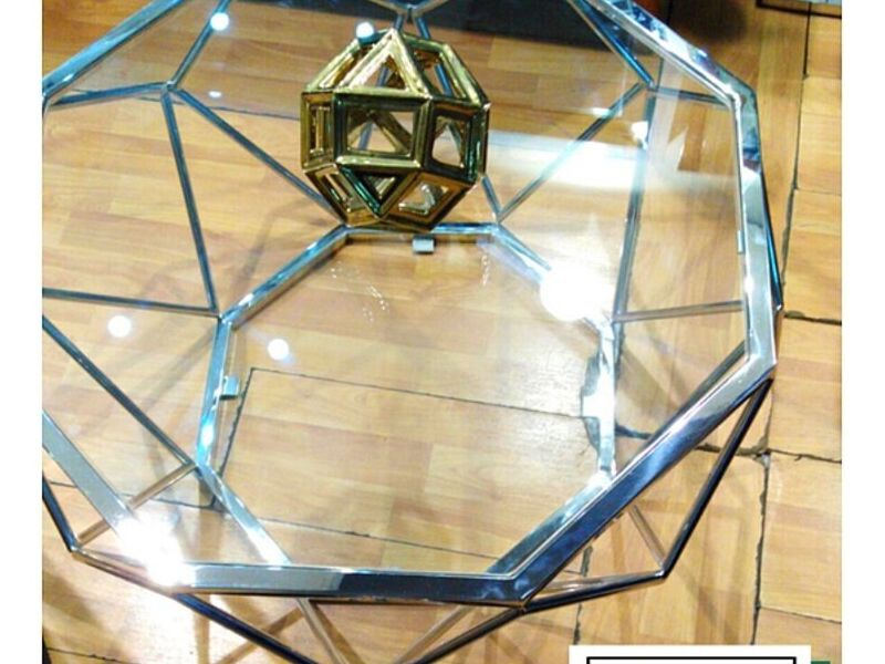 Mesa de Vidrio Centro de Sala Lima