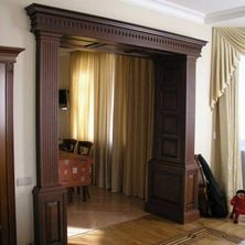 Marcos de puerta de madera