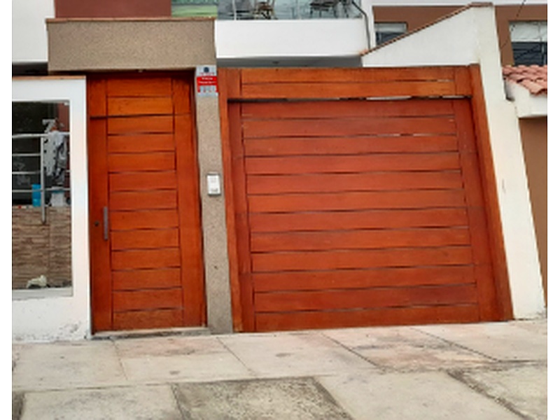 Puerta Garaje Corredera Acero Laminado