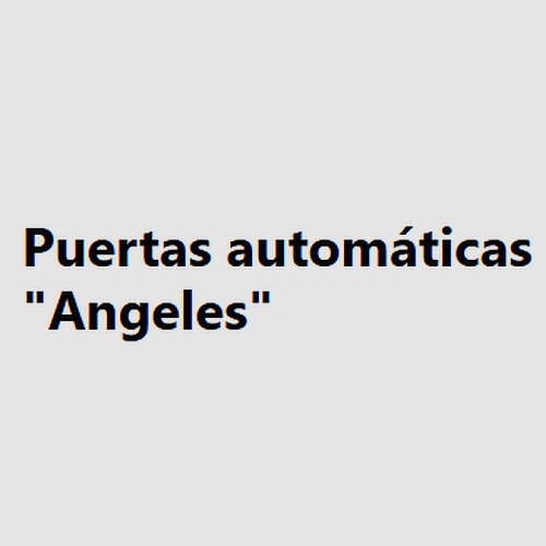 "Angeles" Puertas automáticas