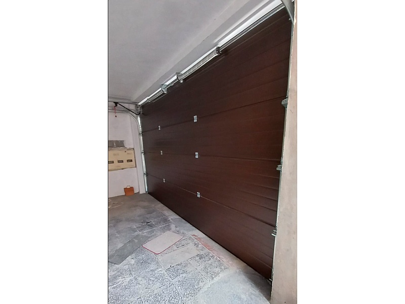 Puerta Garaje Automática Acero Inoxidable
