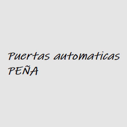 Puertas automaticas PEÑA