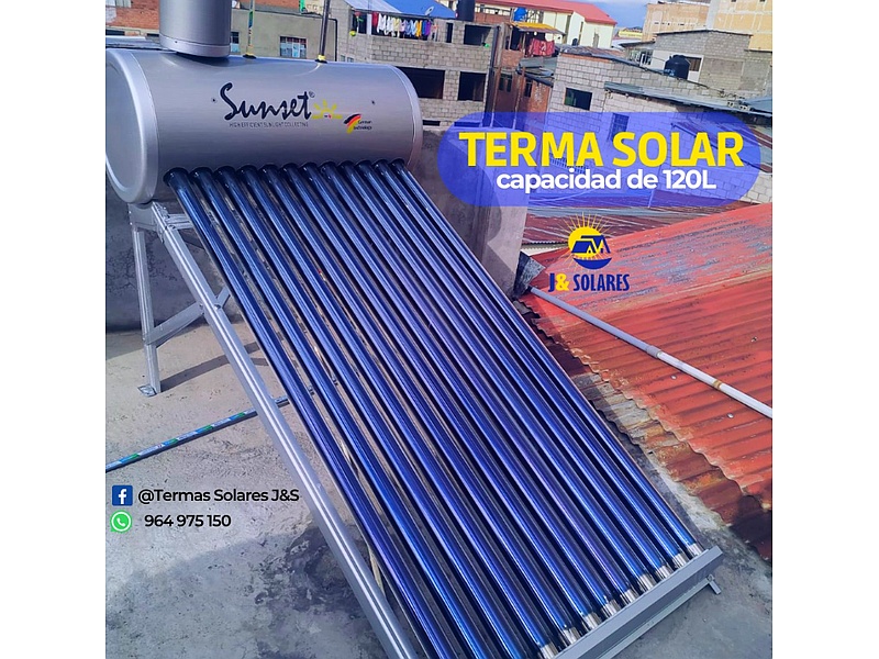 Terma Solar de 120 Litros-Perú