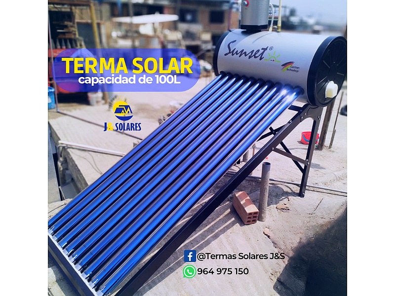 Terma Solar de 100 Litros-Perú
