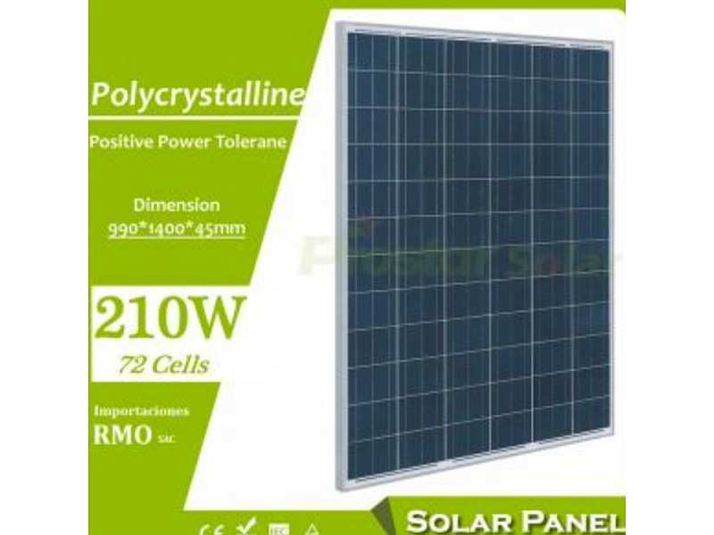 PANEL SOLAR POLICRISTALINO 210W PERÚ