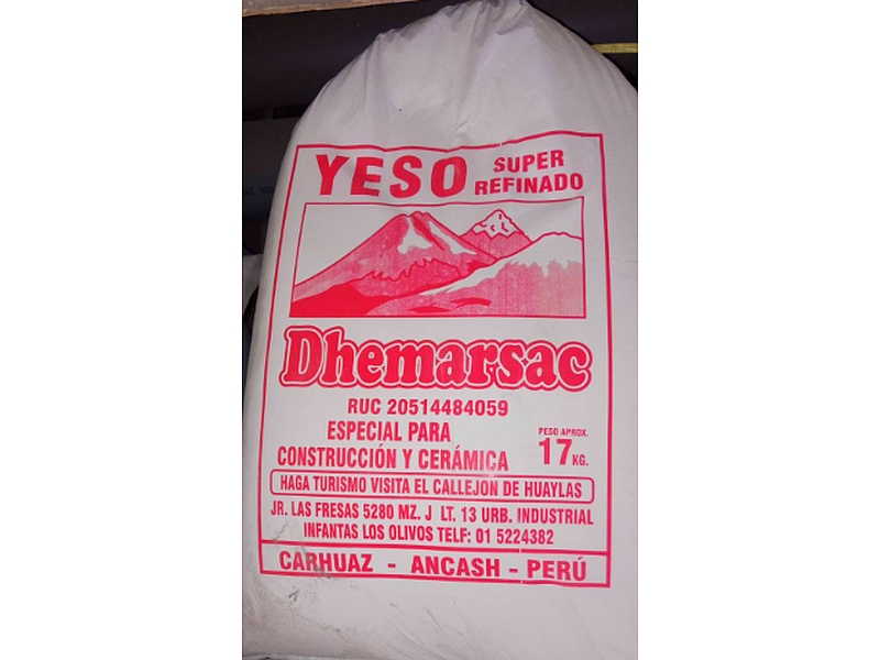 Yeso Super Refinado 17kg PERU