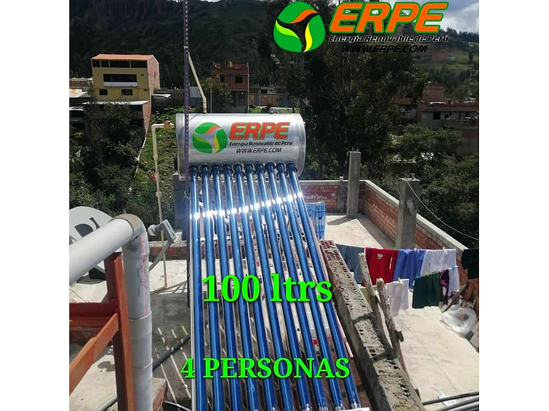 Termas solares de 100L-Perú