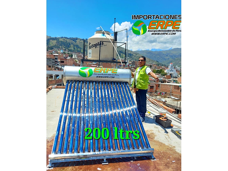 Termas solares de 200L-Perú