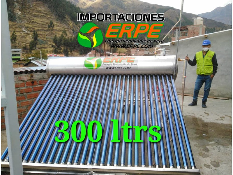 Termas solares de 300L-Perú